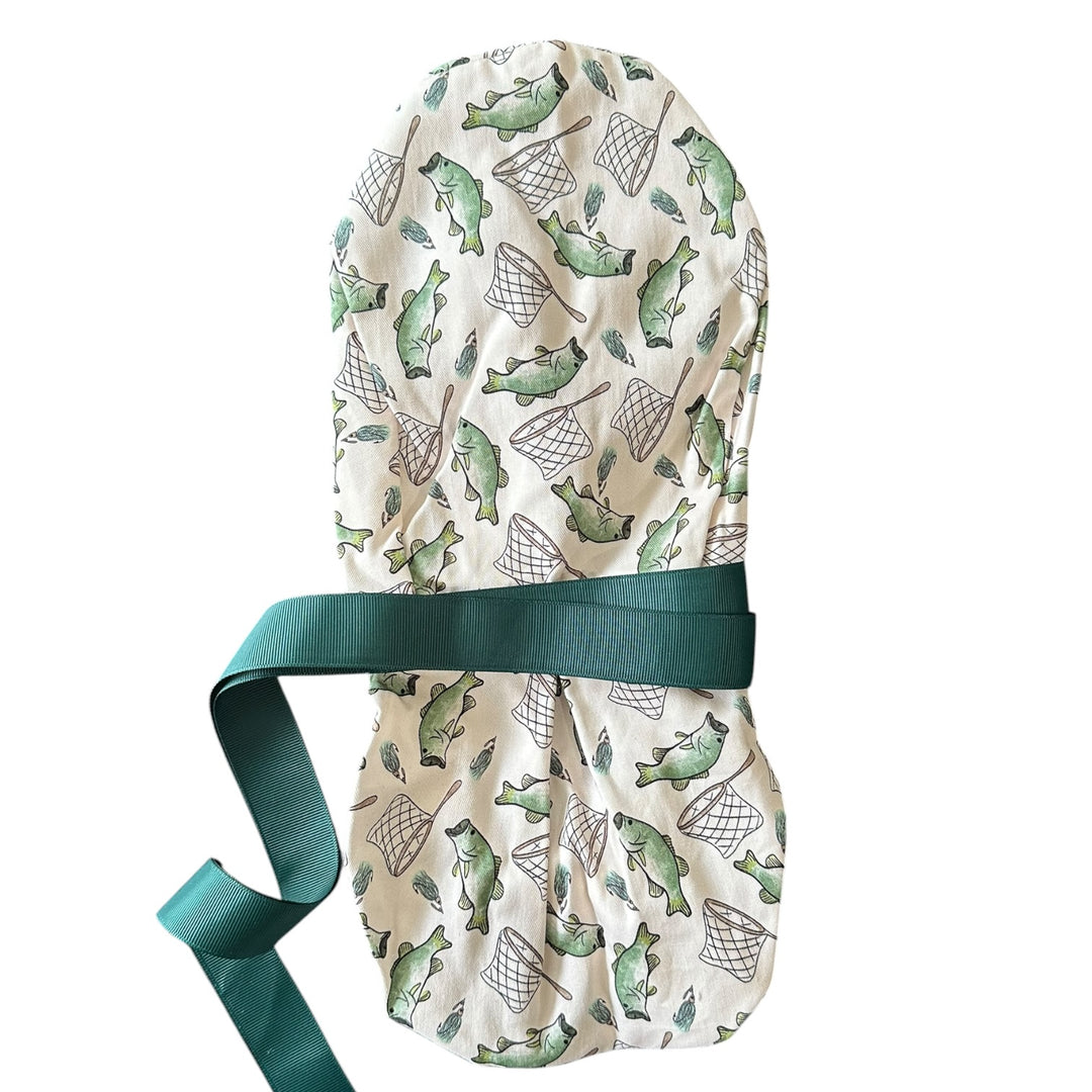 Gone Fishin- Ponytail Scrub Cap