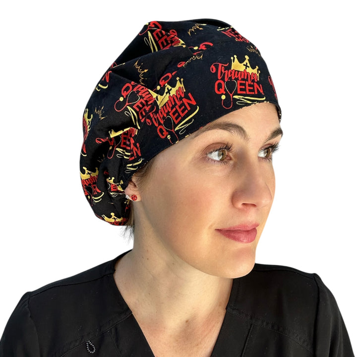 Trauma Queen- Bouffant Scrub Cap