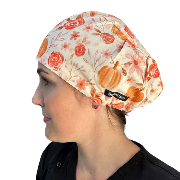 Blushing Harvest- Euro Scrub Cap