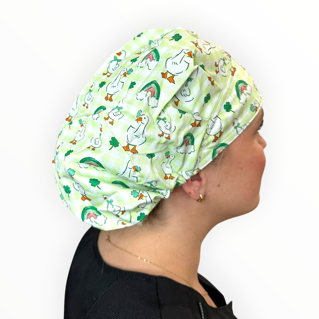 Lucky Duck- Bouffant Scrub Cap