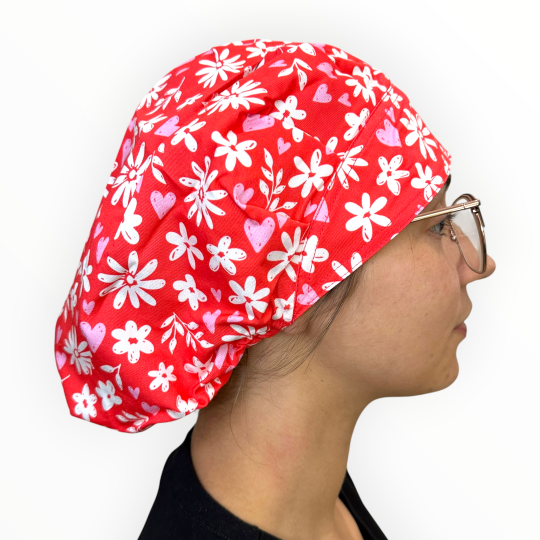 Ditsy Floral- Bouffant Scrub Cap