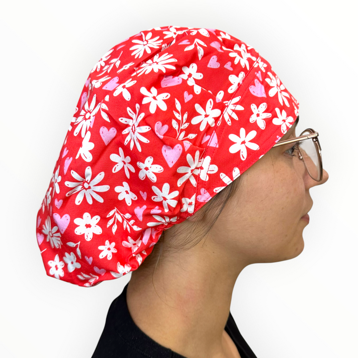 Ditsy Floral- Bouffant Scrub Cap