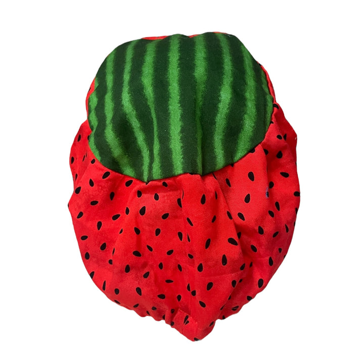 Watermelon Euro Scrub Cap for Women, by Sunshine Caps Co