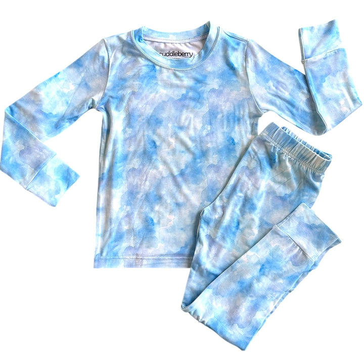 Blue Skies Long Sleeve Two-Piece PJ's