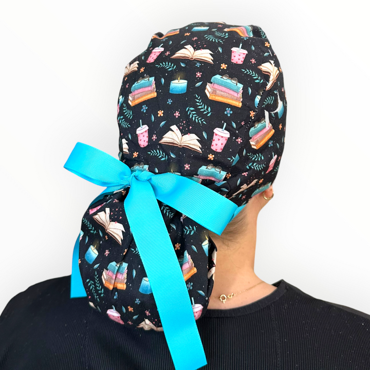 Cozy Nights- Ponytail Scrub Cap