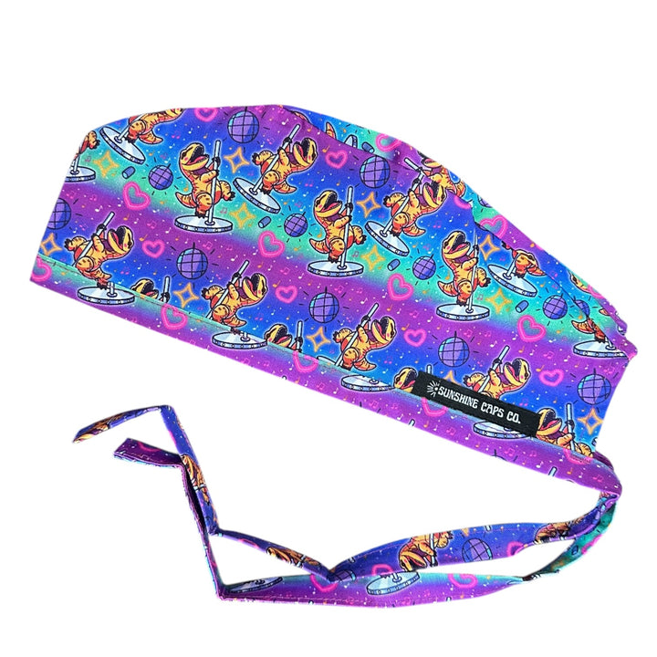 Pole Dancing T-Rex- Classic/Men's Scrub Cap