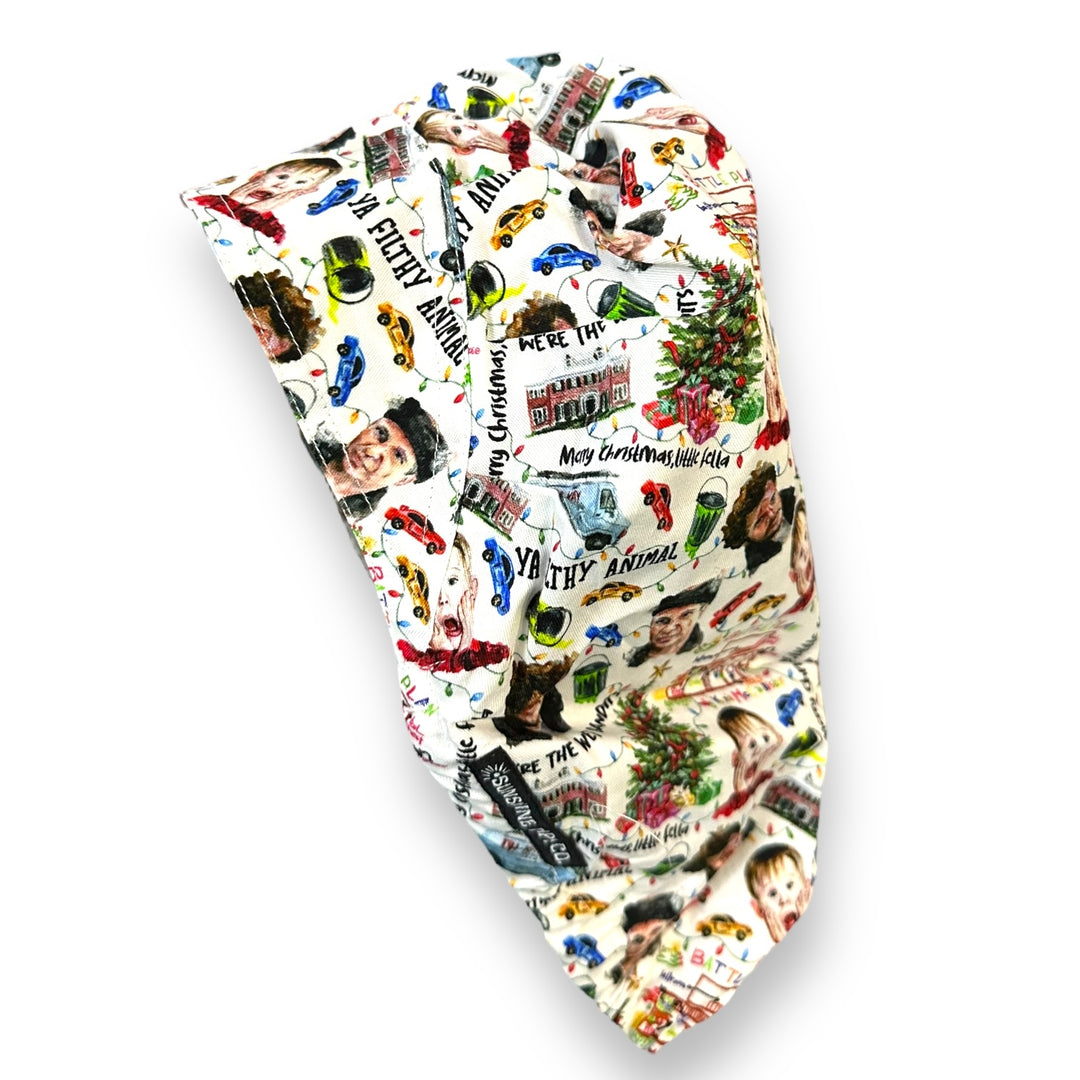 Alone on Christmas- Bouffant Scrub Cap