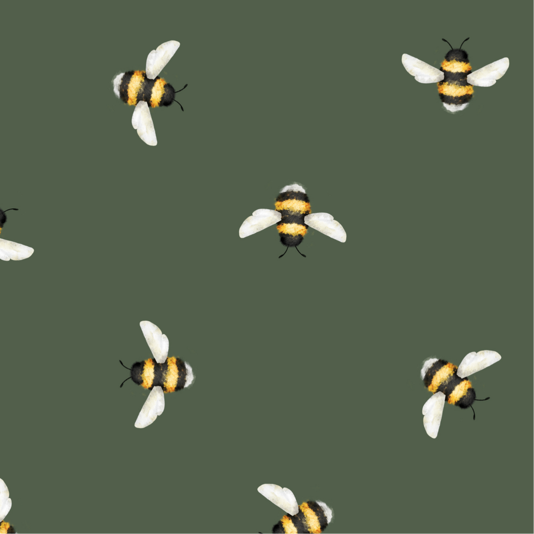 Buzzing Bees- Bouffant Scrub Cap