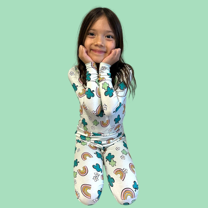Lucky Long Sleeve Two-Piece PJ's