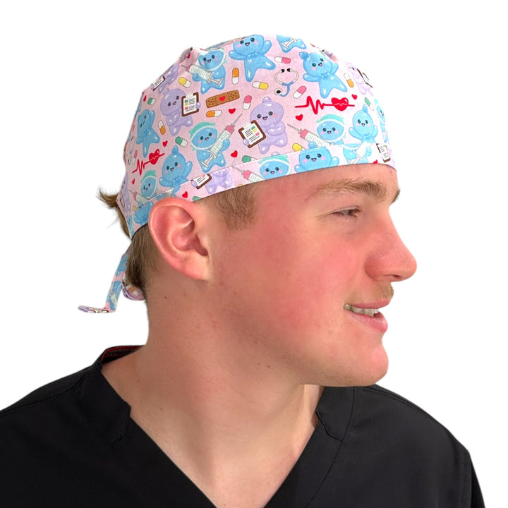 Boo Boo Glove Buddies- Classic/Men's Scrub Cap