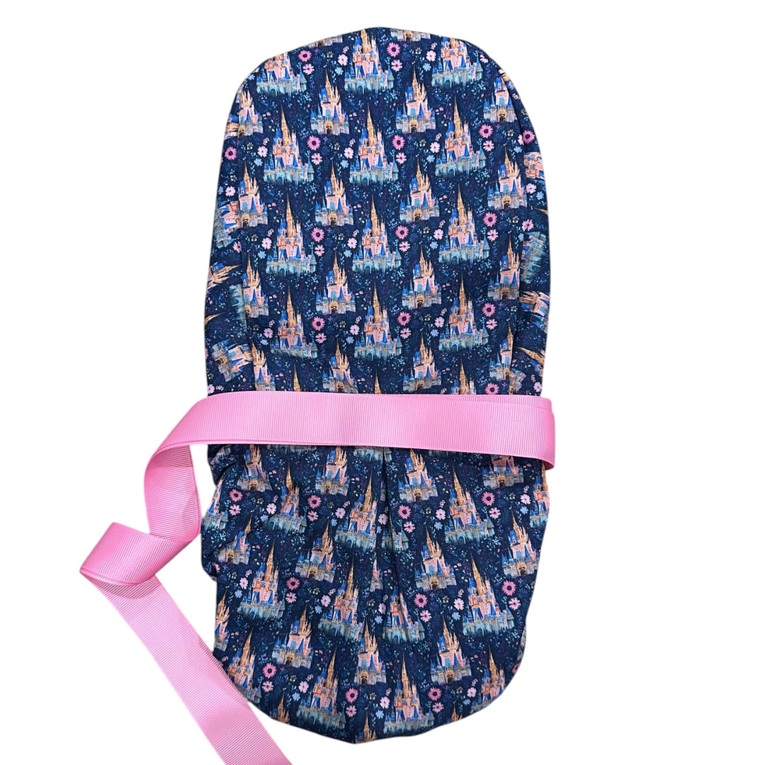 Enchanted Castle- Ponytail Scrub Cap