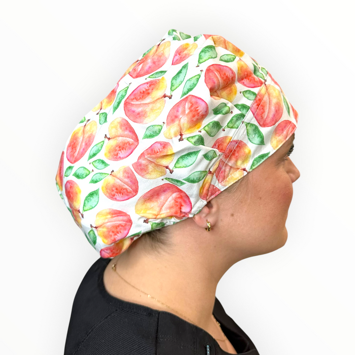 Just Peachy- Bouffant Scrub Cap