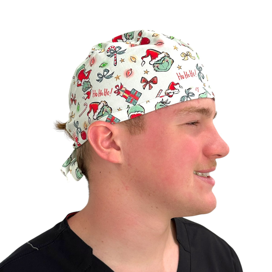 Holiday Humbug- Classic/Men's Scrub Cap