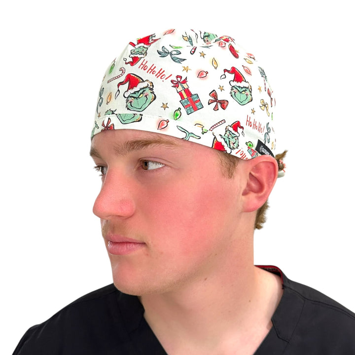 Holiday Humbug- Classic/Men's Scrub Cap