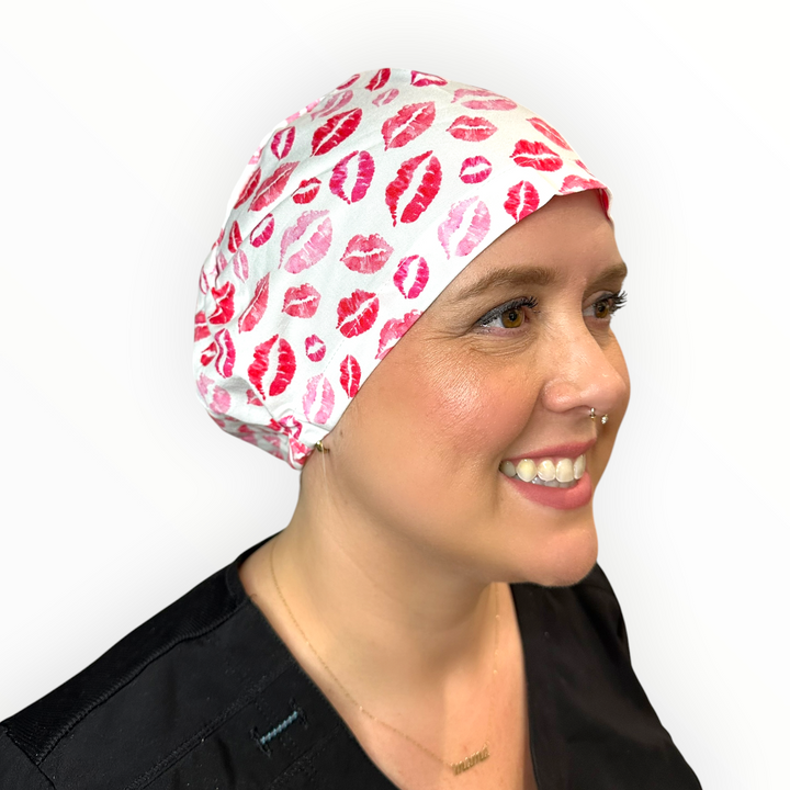 Sweet Kisses- Euro Scrub Cap