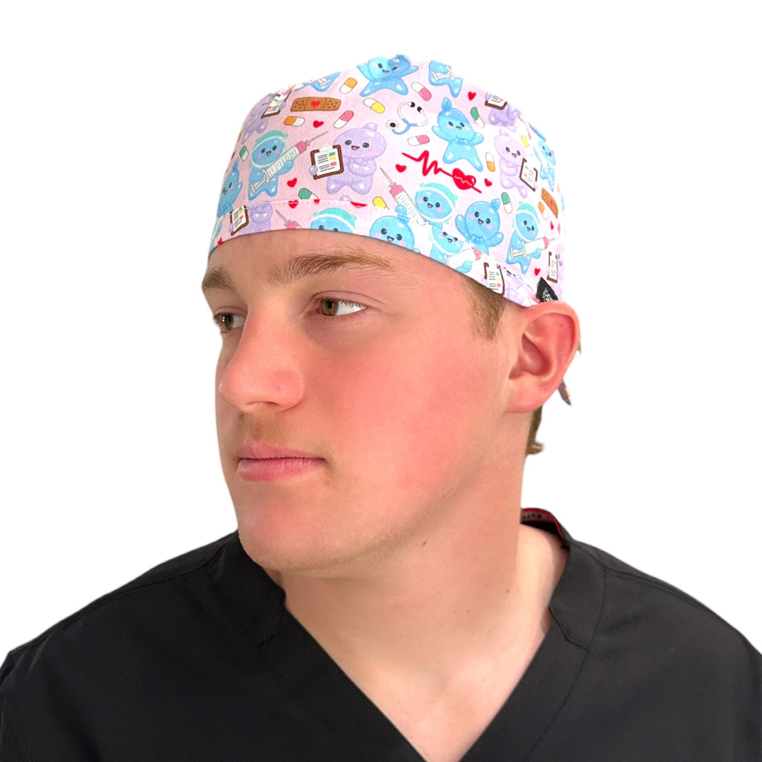 Boo Boo Glove Buddies- Classic/Men's Scrub Cap