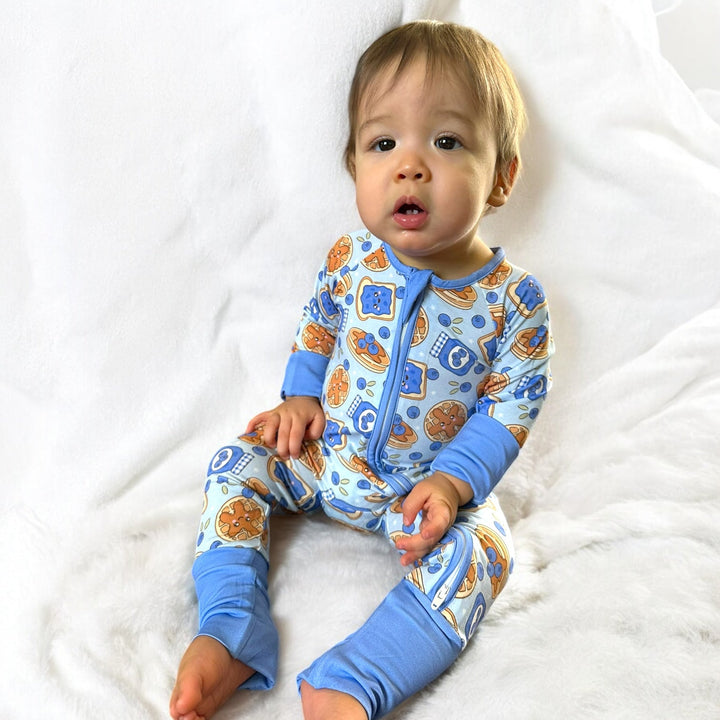 Blueberry Jam Bamboo Zipper Sleeper