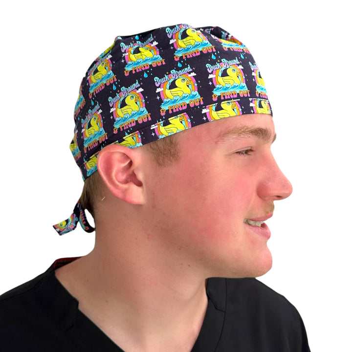 Duck Around & Find Out- Classic/Men's Scrub Cap