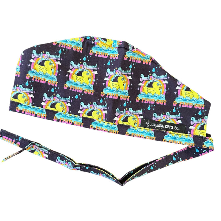 Duck Around & Find Out- Classic/Men's Scrub Cap