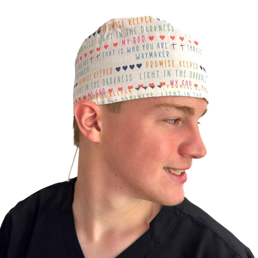 My God- Classic/Men's Scrub Cap