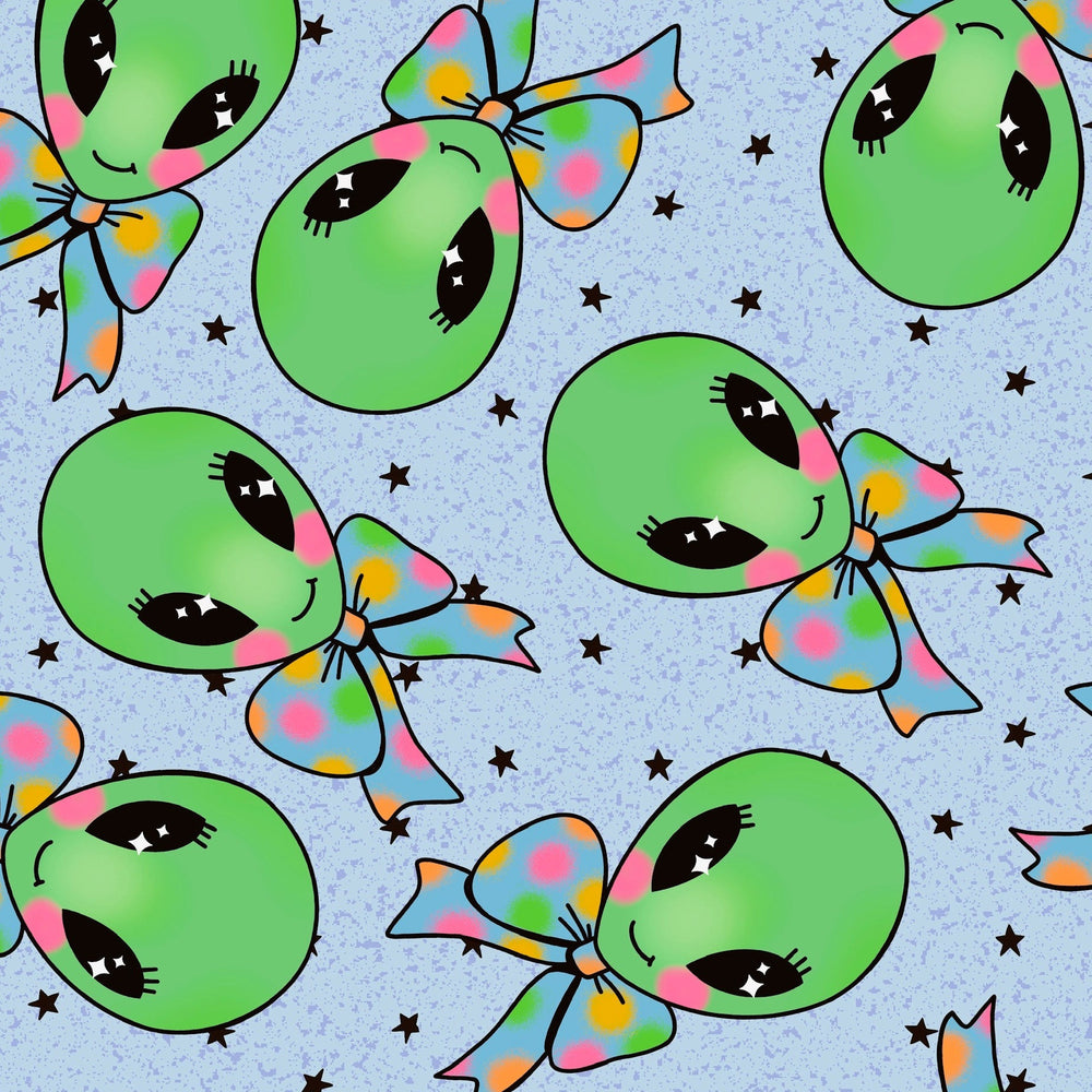 alien Ponytail Scrub Cap for Women, By Sunshine Caps Co.