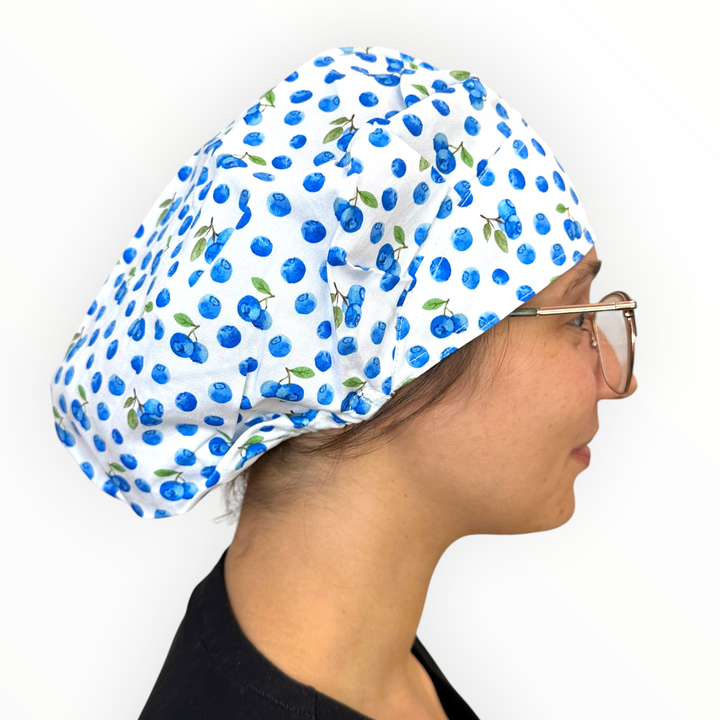 Blueberry- Bouffant Scrub Cap