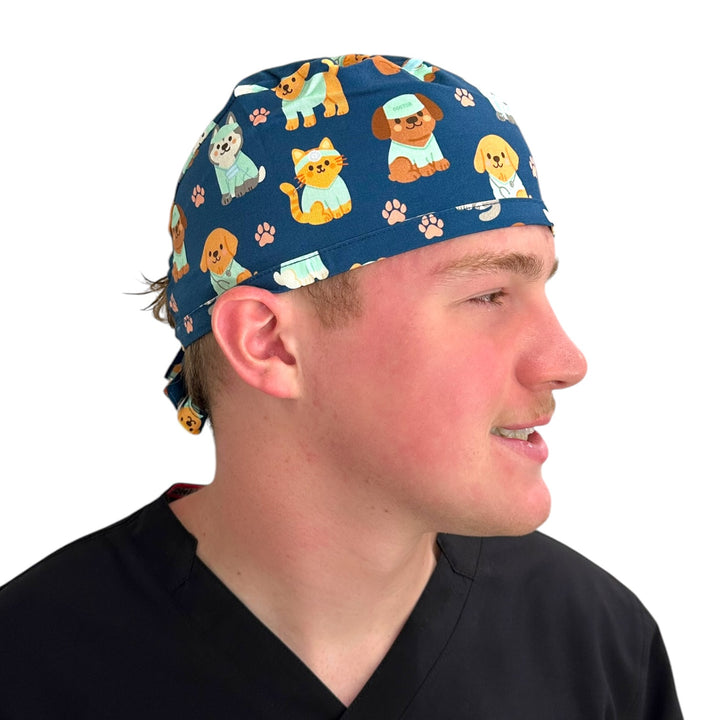 Vet Pets- Classic/Men's Scrub Cap