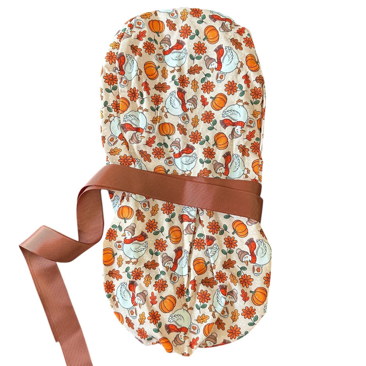 Autumn Goose- Ponytail Scrub Cap