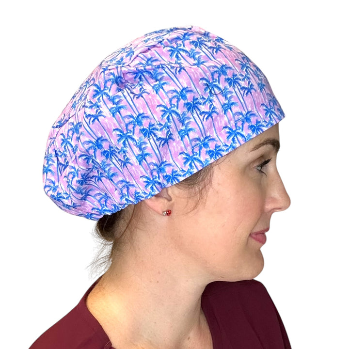 Malibu Palms- Euro Scrub Cap