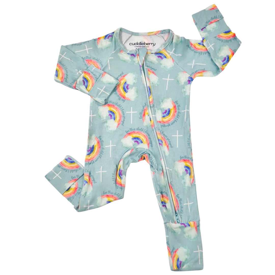 For This Child I Have Prayed  Zipper Sleeper