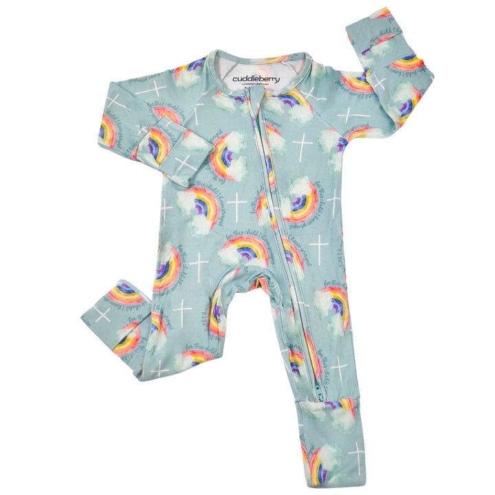 For This Child I Have Prayed  Zipper Sleeper