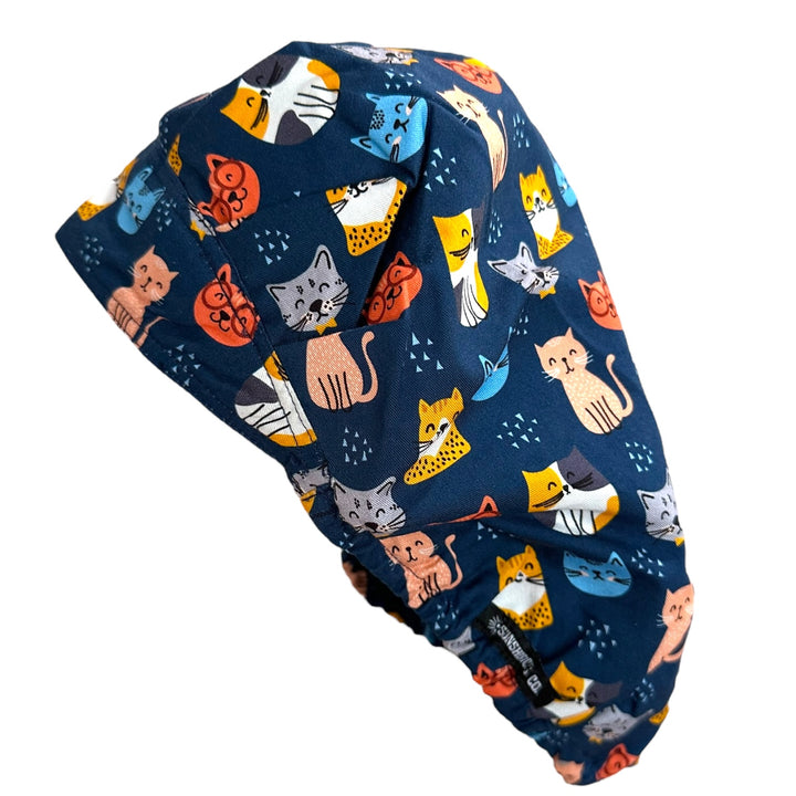 Smarty Cats- Bouffant Scrub Cap
