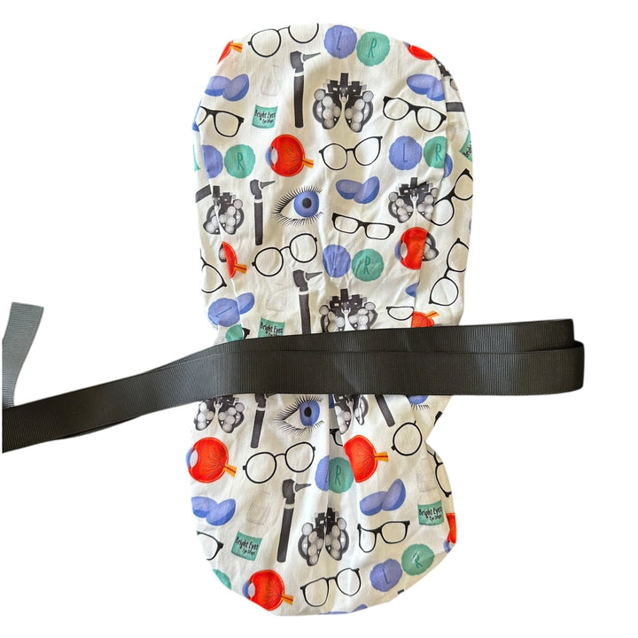Eye Exam- Ponytail Scrub Cap