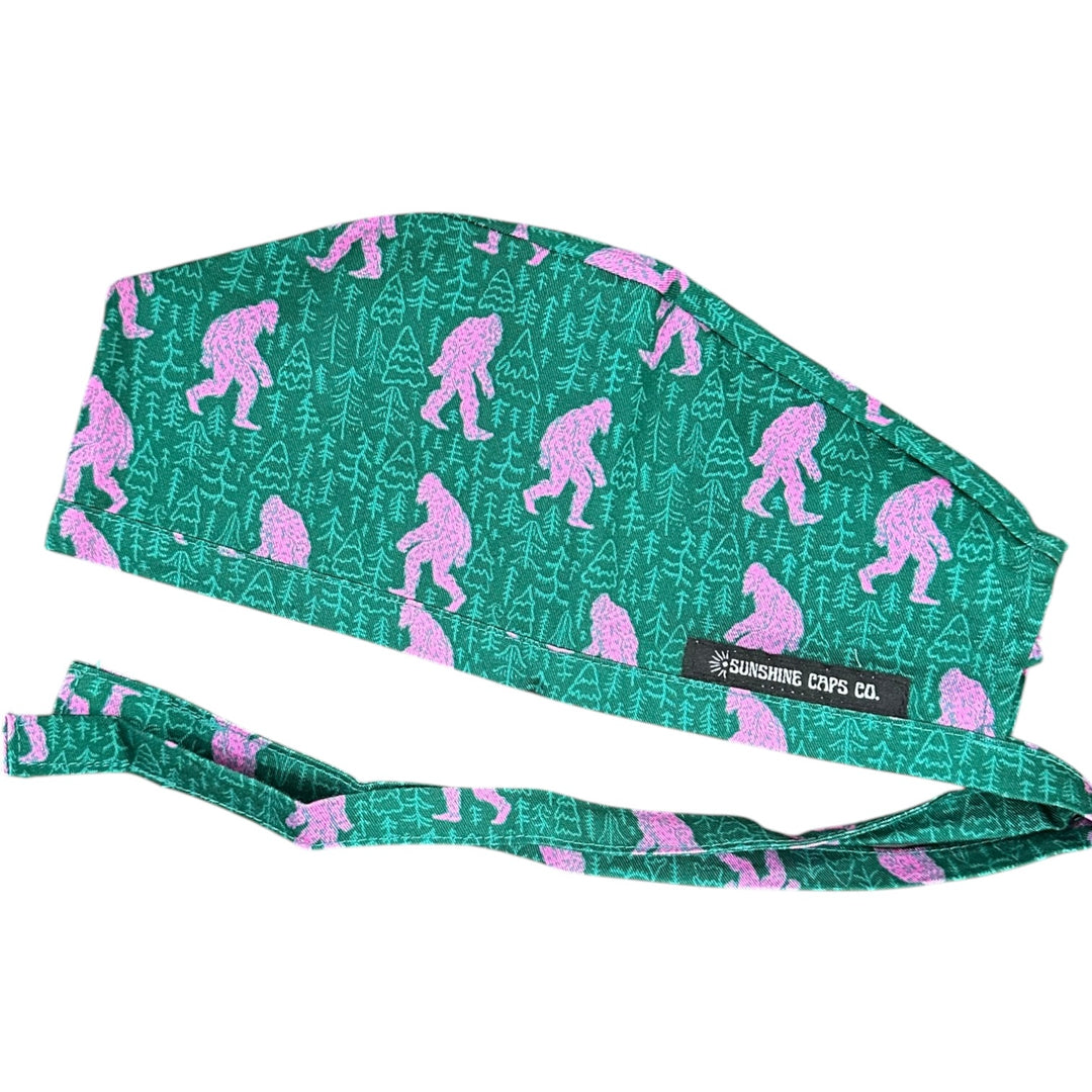 Bubblegum Bigfoot- Classic/ Men's Scrub Cap