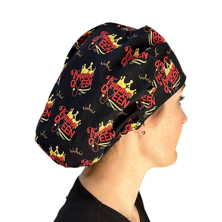 Trauma Queen- Bouffant Scrub Cap