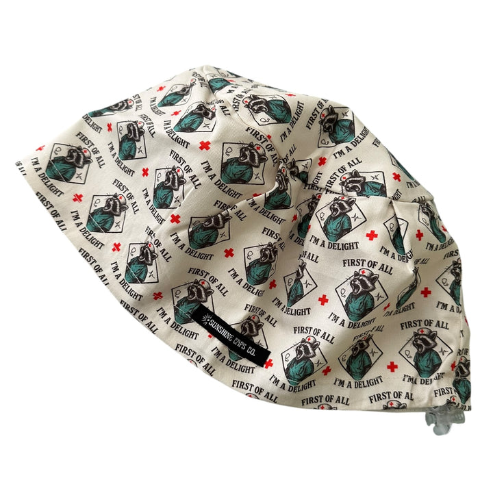 I'm A Delight- Euro Scrub Cap