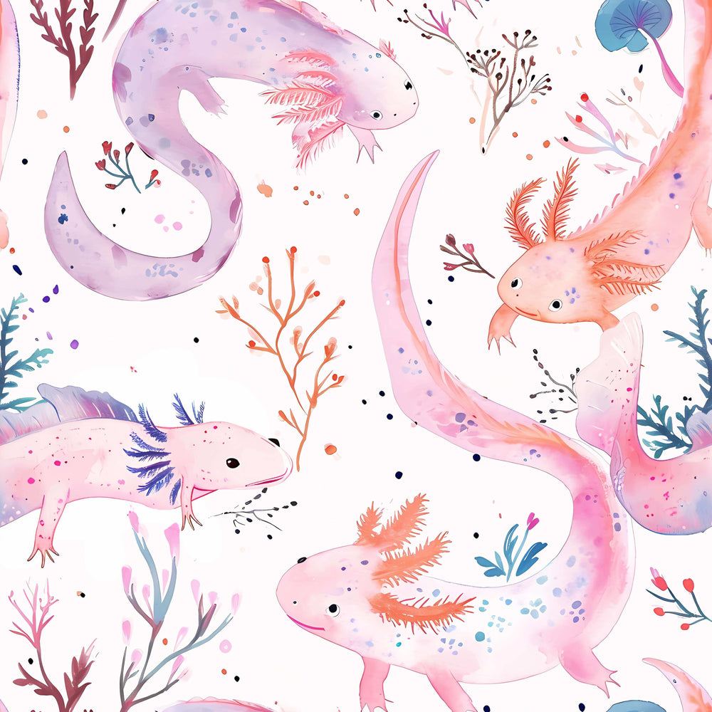 Axolotl Design, By Sunshine Caps Co.