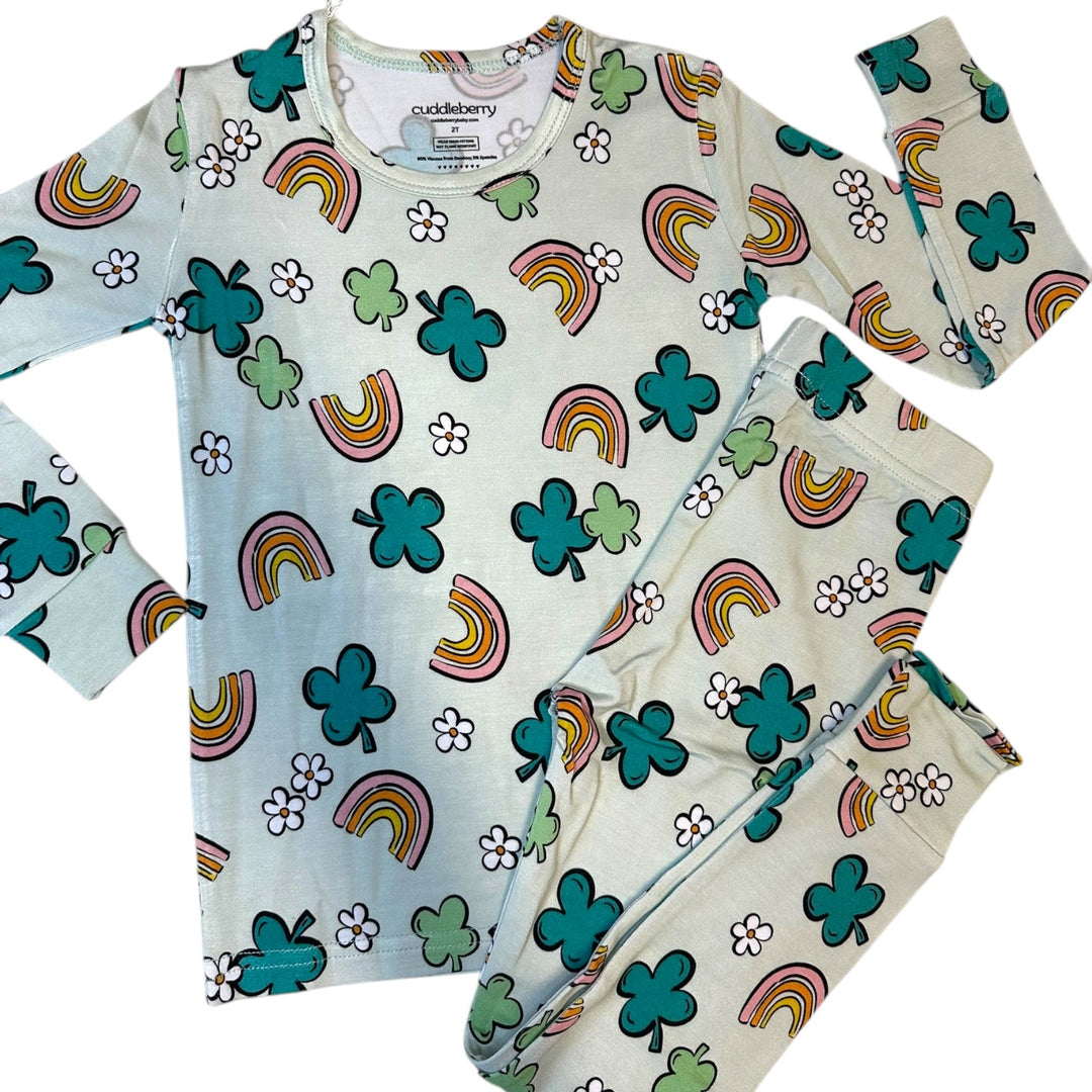 Lucky Long Sleeve Two-Piece PJ's