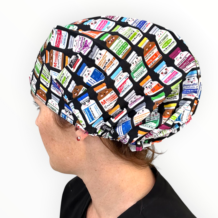 All Meds on Deck- Bouffant Scrub Cap
