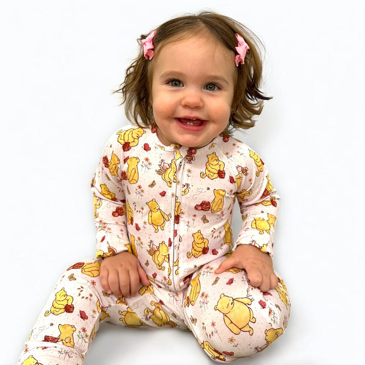 Classic Pooh Bamboo Zipper Sleeper