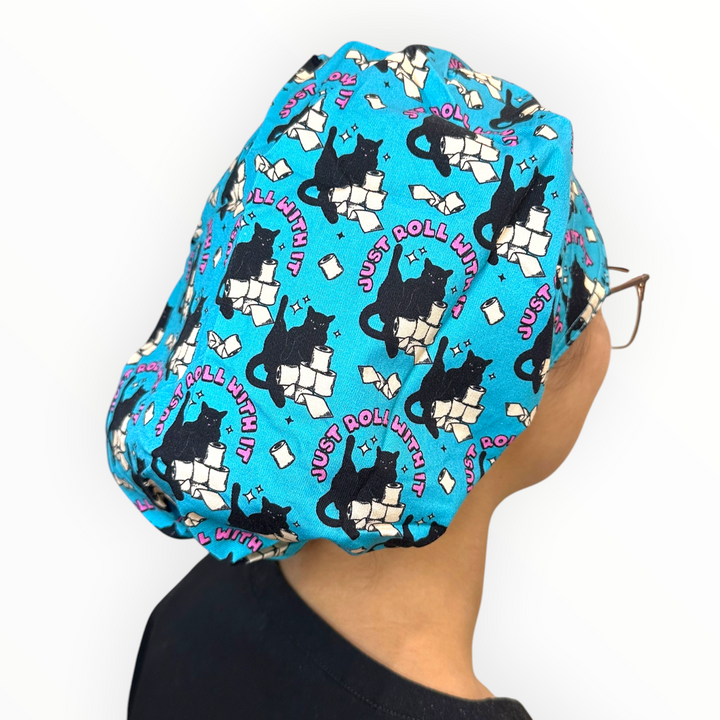 Roll with It- Bouffant Scrub Cap