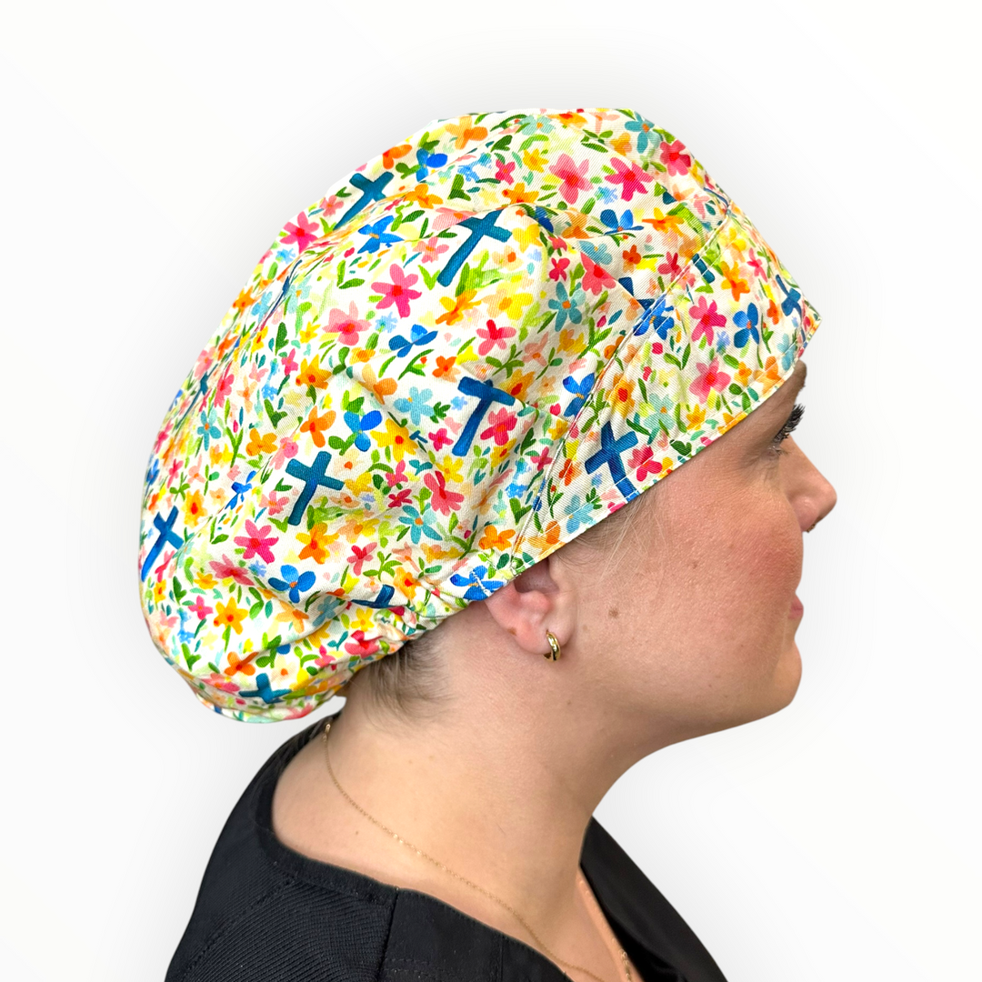 Garden of Grace- Bouffant Scrub Cap
