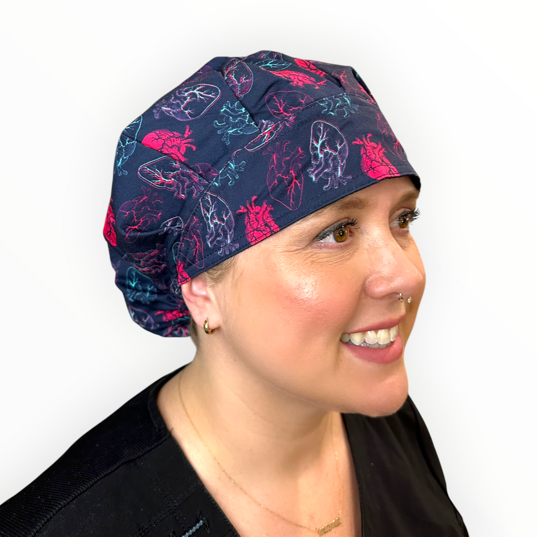 Pulse Check- Bouffant Scrub Cap