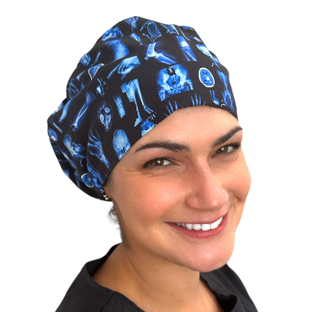 Radiology Euro Scrub Cap for Women, by Sunshine Caps Co