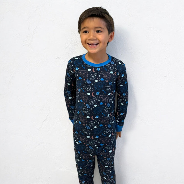 Constellation Bear Long Sleeve Two-Piece PJ's