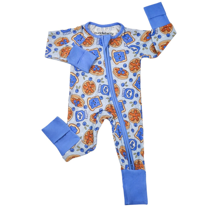 Blueberry Jam Bamboo Zipper Sleeper