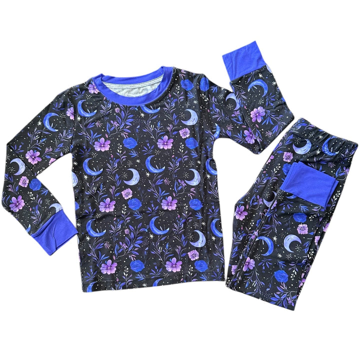Purple Moonbeam Long Sleeve Two-Piece PJ's