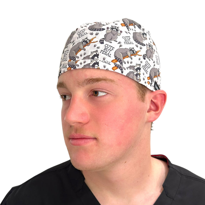 Cute but Feral- Classic/Men's Scrub Cap