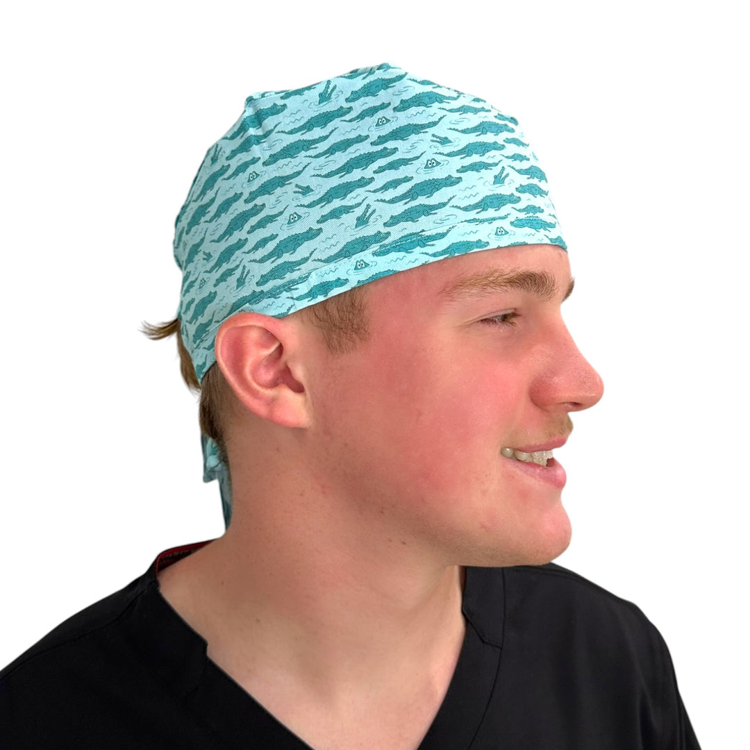 See Ya Later Alligator- Classic/ Men's Scrub Cap