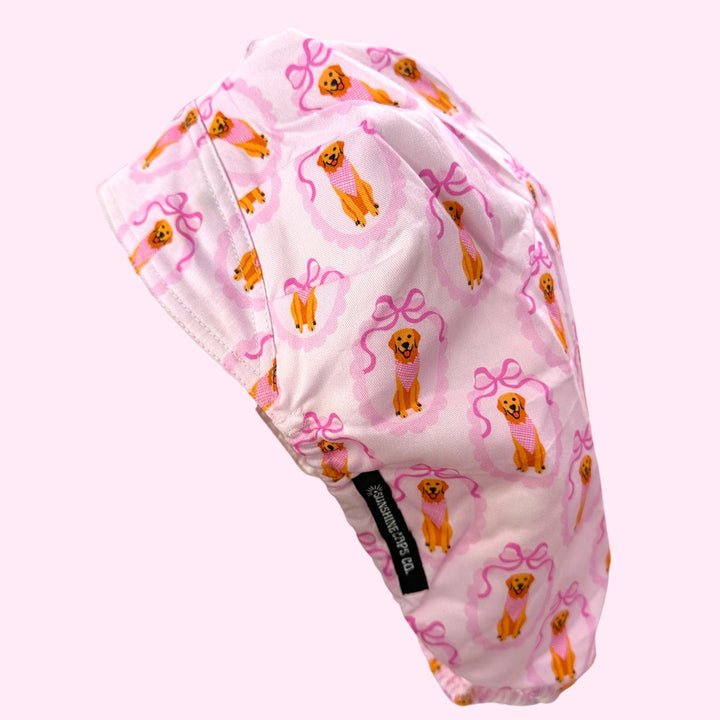 Pink Pup Society- Bouffant Scrub Cap